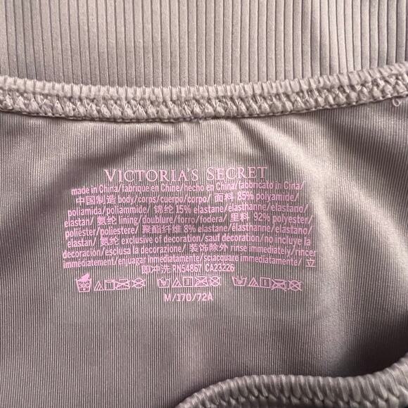 VICTORIA'S SECRET SWIM Ribbed Bikini Top and Bottom Set, Medium SRP: $100 - Picture 7 of 12